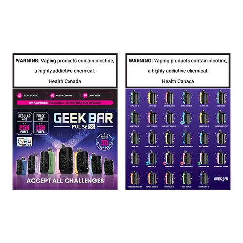 [NEW] GEEK BAR PULSE X (Bulk Buy & Save More - 4 pcs/box)