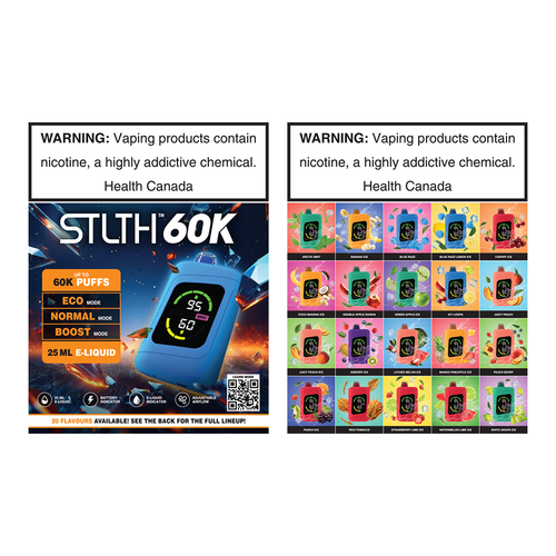 STLTH 60k DISPOSABLE - (Bulk Buy & Save More - 4 pcs/box)