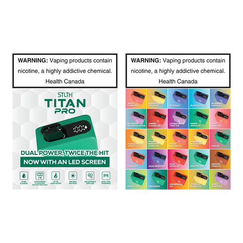 STLTH TITAN PRO 15k DISPOSABLE - (Bulk Buy & Save More - 5 pcs/box)