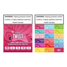 [NEW] VICE TWIST DISPOSABLE 8K Puffs (Bulk Buy & Save More - 5 pcs/box)