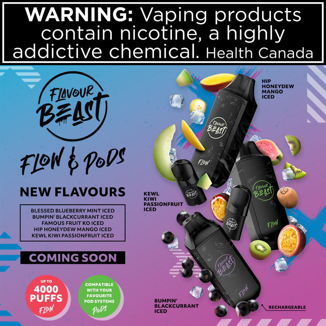 [NEW & HOT] Flavour Beast Flow 4000 Puffs Disposable