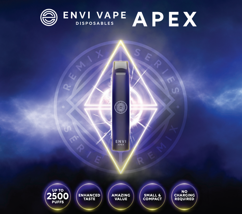 ENVI APEX 2500 DISPOSABLE VAPE - NicFix Canada