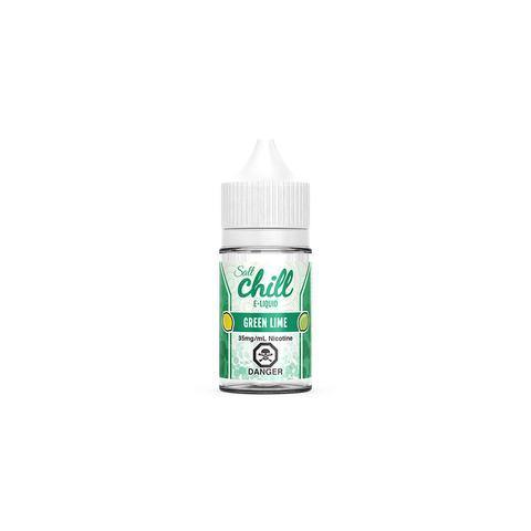 CHILL E-LIQUIDS SALT GREEN LIME - League of Vapes