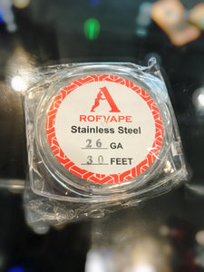 Rofvape Stainless Steel Wire Roll (30 Feet) - League of Vapes