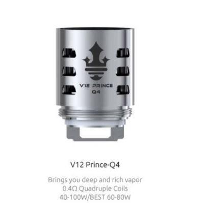 Smok V12 Prince Q4 Coil - 1 Pack / 3 pcs - League of Vapes
