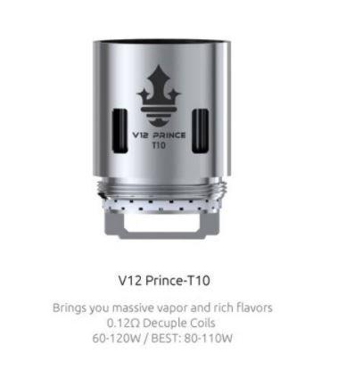 Smok V12 Prince T10 Coil - 1 Pack / 3 pcs - League of Vapes