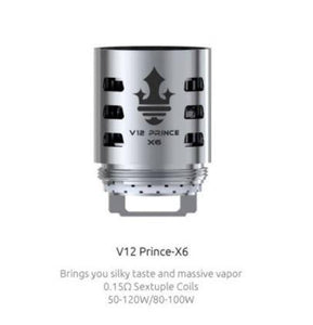 Smok V12 Prince X6 Coil - 1 Pack / 3 pcs - League of Vapes
